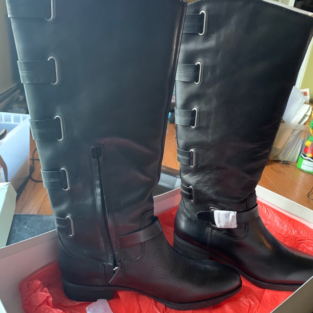 Sole Society Black Boots